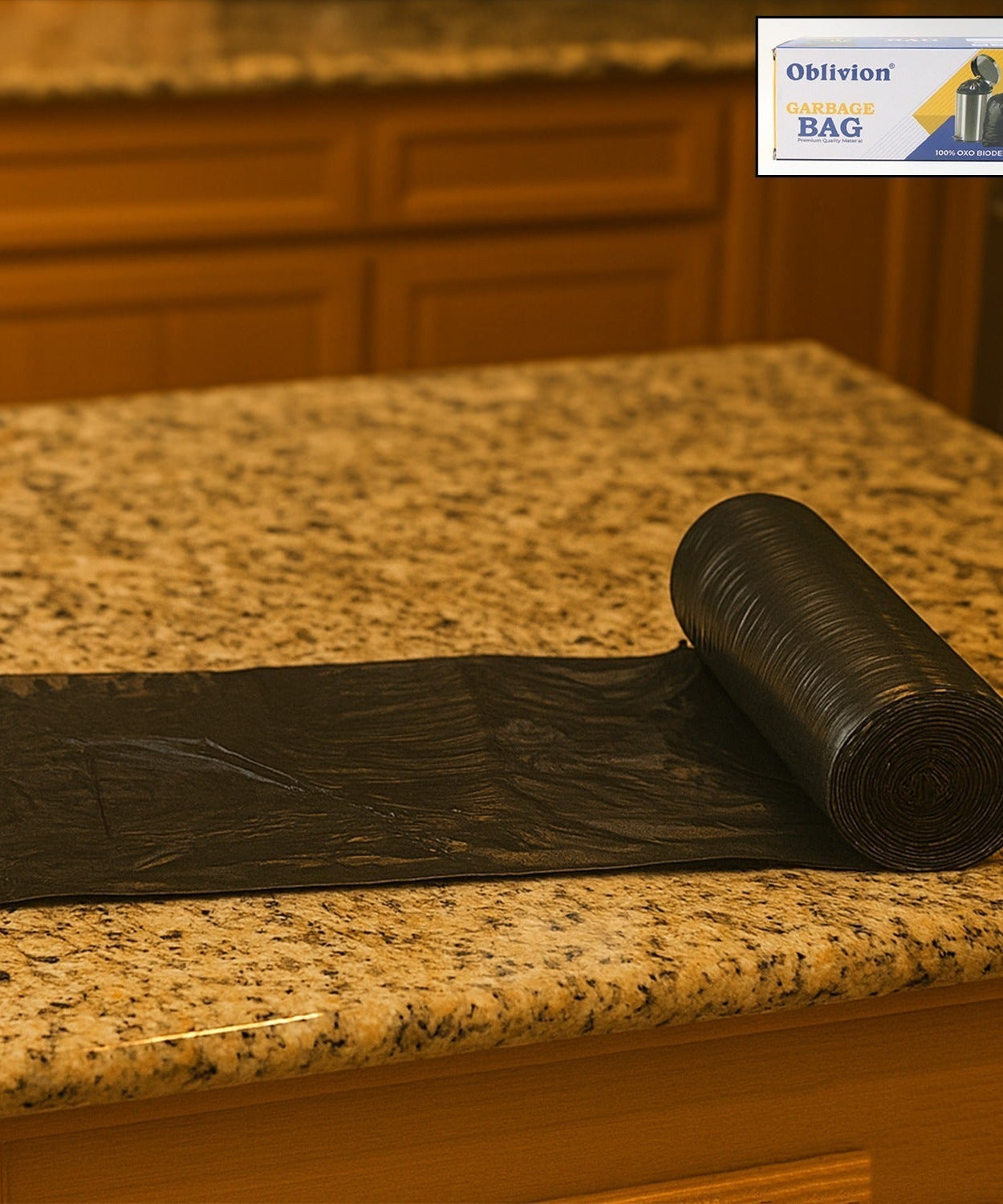 Disposable Eco-friendly Garbage / Dustbin / Trash Bag (Pack of 30) (Size 19X21)