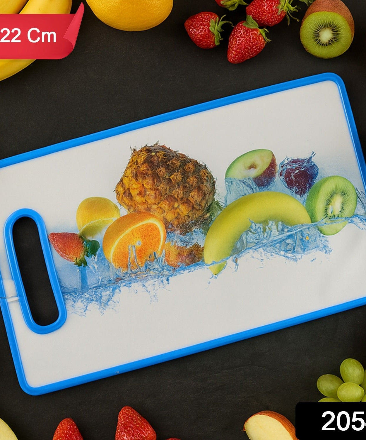 Decorative Fruit Pattern Large Cutting Board