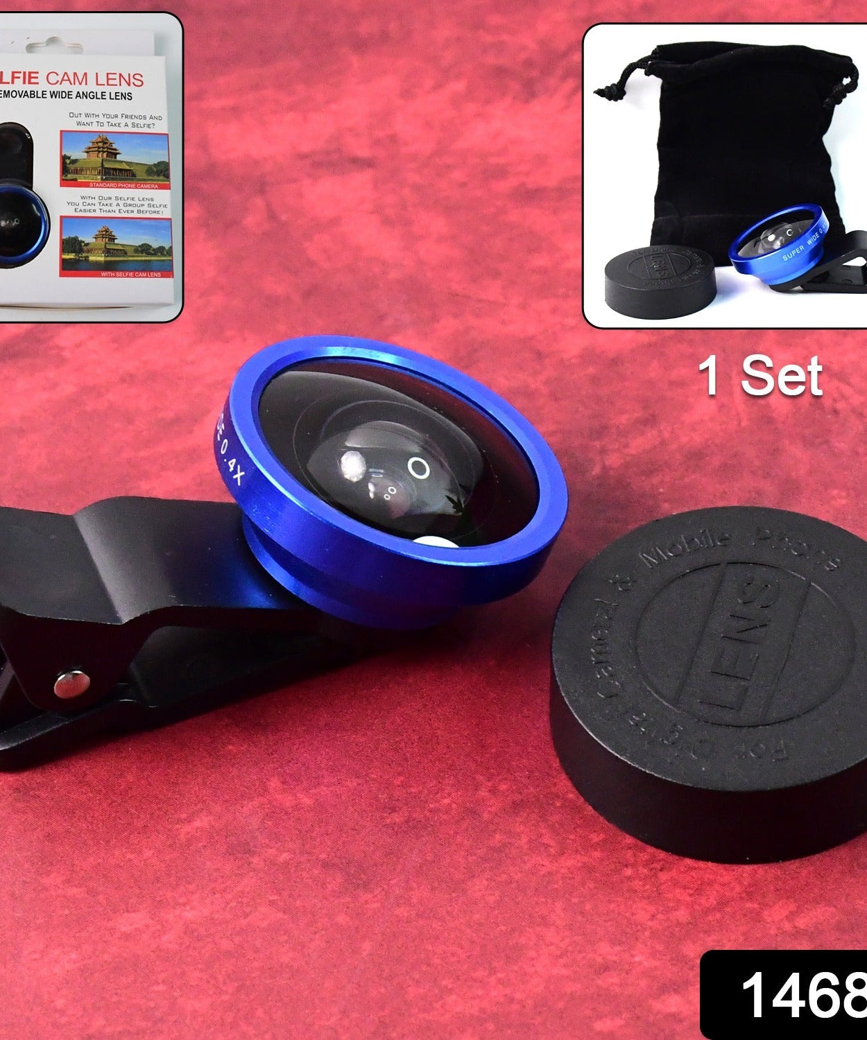 Compact Clip-On Selfie Enhancement Lens