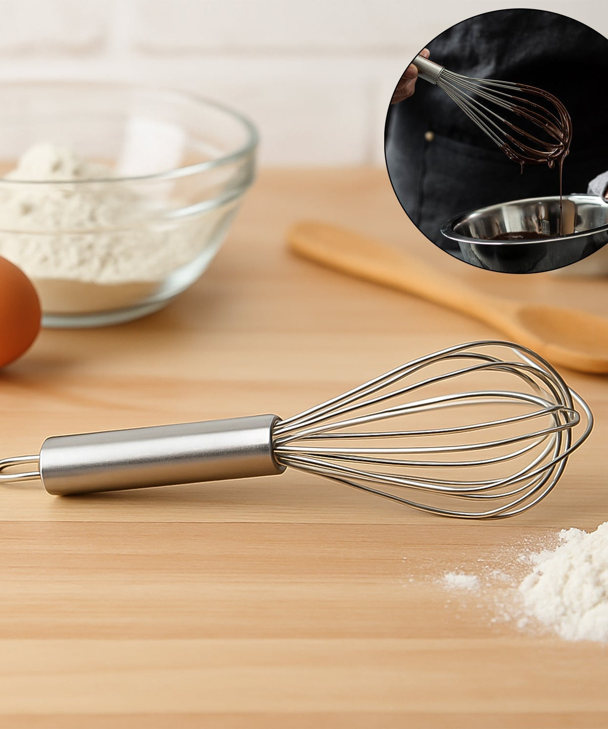Small Stainless Steel Balloon Whisk