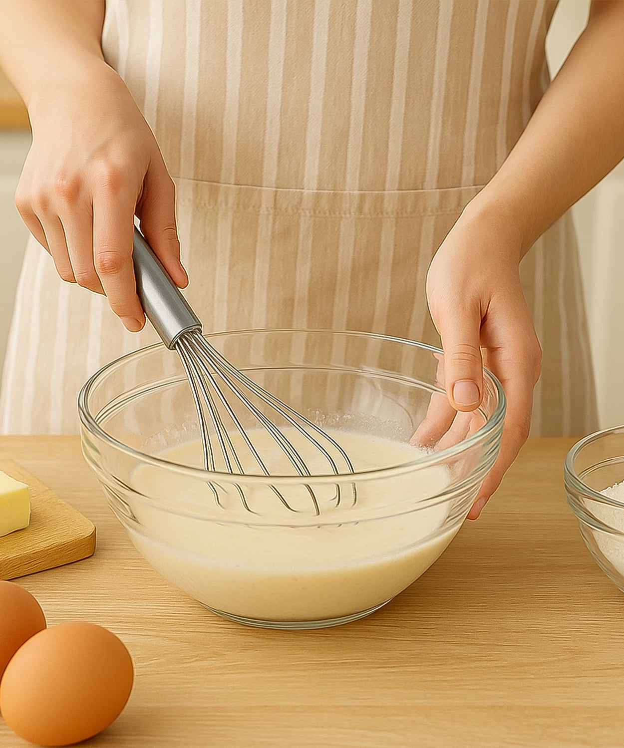 Small Size Stainless Steel Egg Beater Whisk