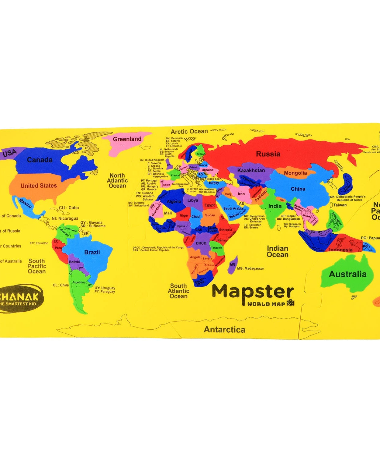 Aditi EVA Foam Mapster Puzzle