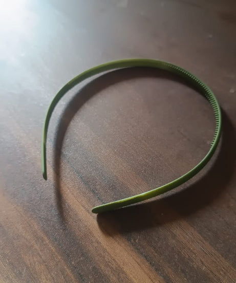 Plastic Simple Headbands Comb Headbands Hairbands (1 Pc), Hair accessories