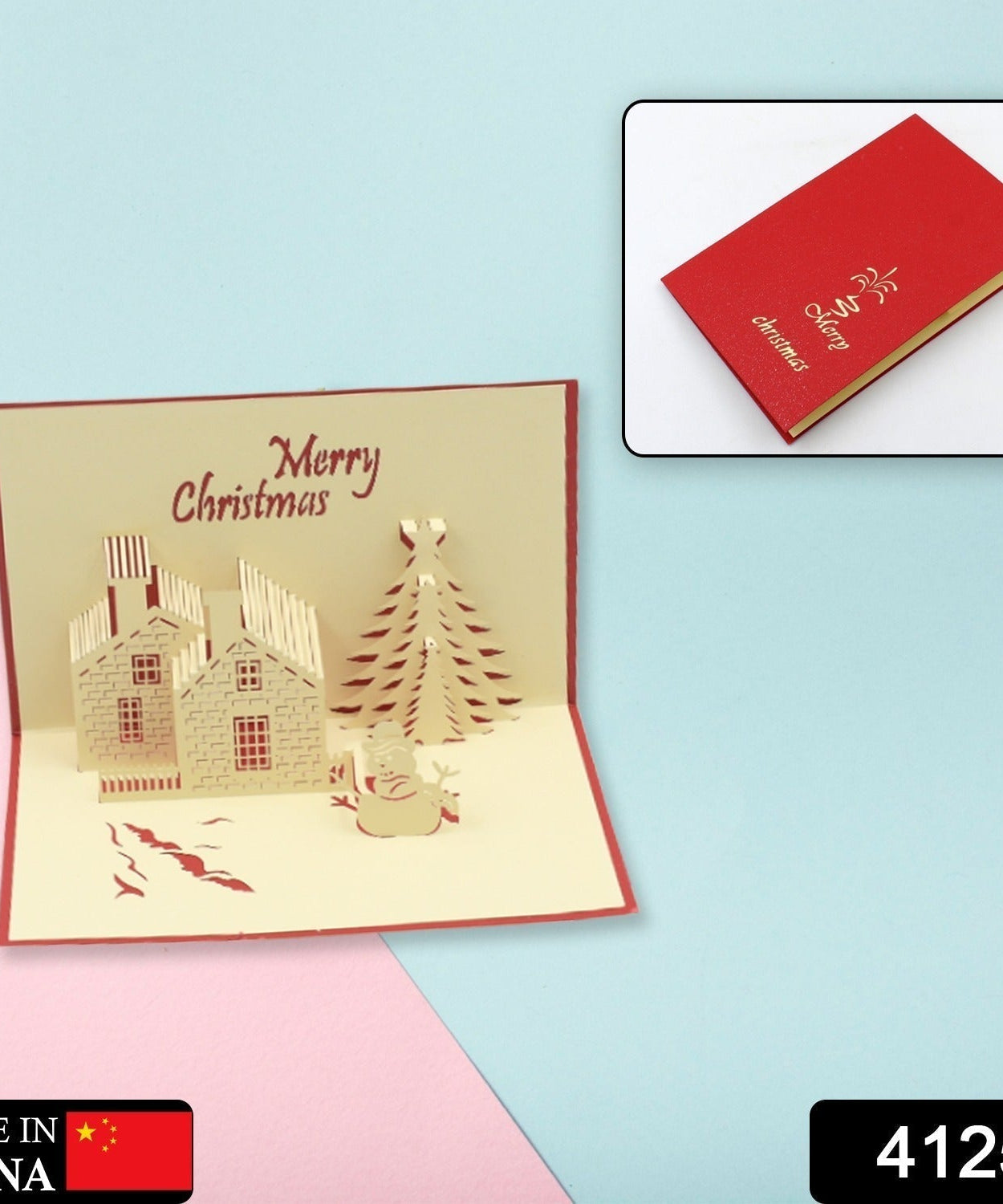 3D Paper Wish Card – High Quality Greeting Card for Birthday, Valentine, Love, Christmas & More (1 Pc)