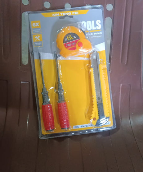 4 In 1 Hand Tool Kit Maintenance Repair Kits (1 Set)