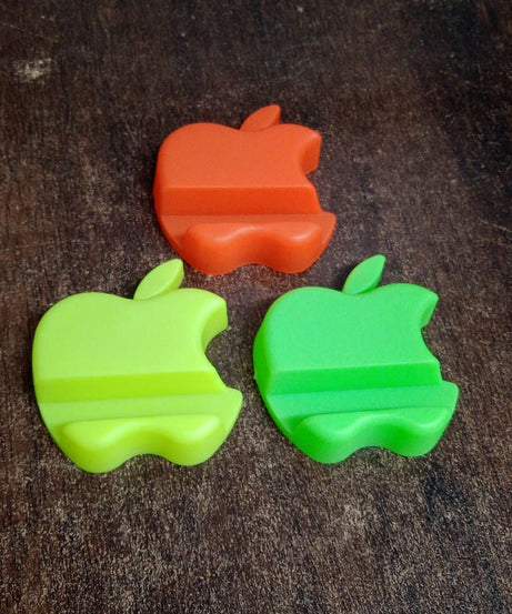 Apple-Shaped Plastic Mobile Phone Holder (1 pc & mix color)