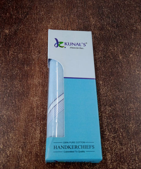 Premium Quality Soft Cotton Men’s Handkerchief (40x40 cm / 1 Pc)