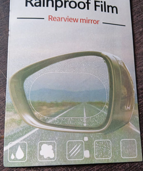 Anti-scratch film for car mirrors and windows