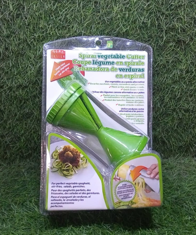 Portable Stainless Steel Handheld Spiralizer & Vegetable Slicer