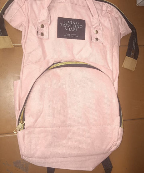 Multipurpose Large Capacity Mom's Backpack Diaper Bag (1 Pc)