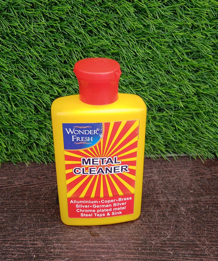 Container of metal cleaner and protectant.