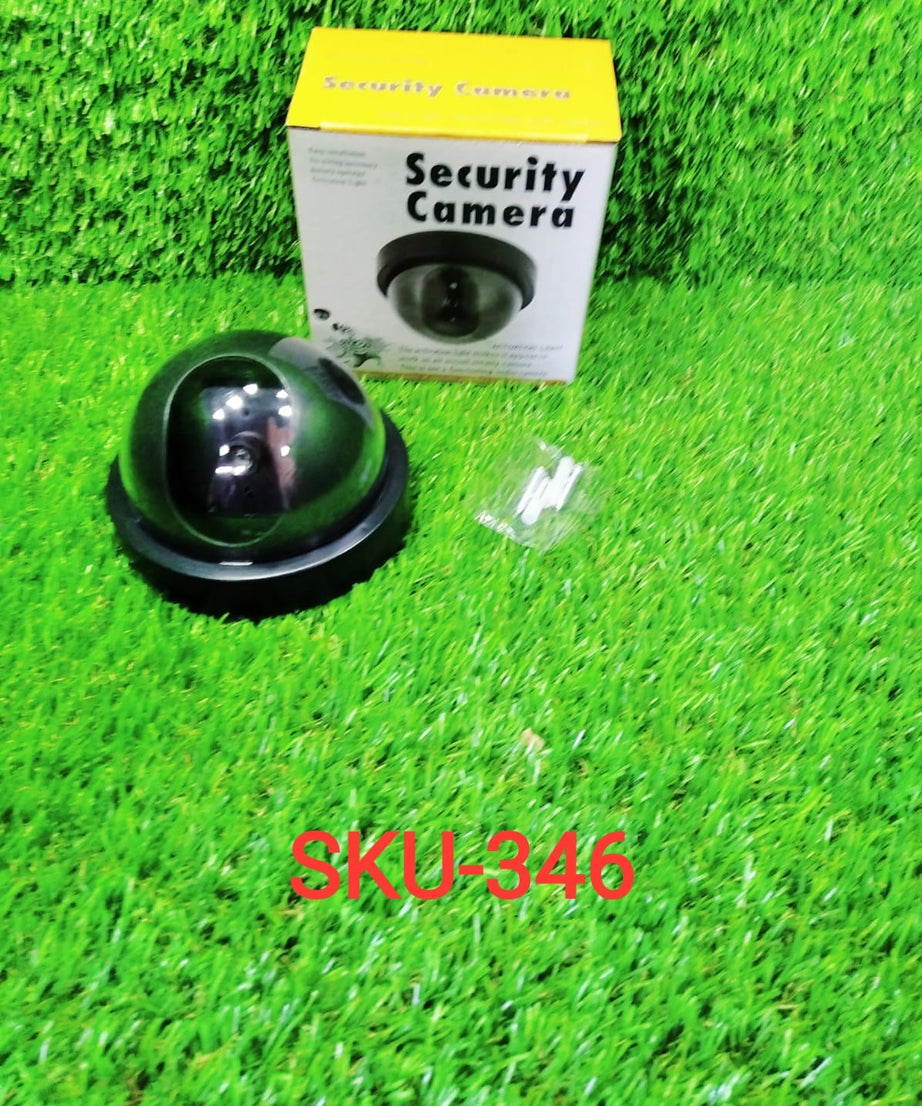 Dummy CCTV camera used for home security simulation