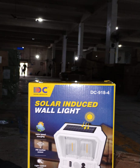 Solar Wall Lantern Light with 3 Modes & Motion Sensor (1 Pc)
