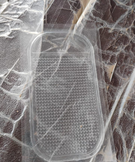 Medium Transparent Anti-Slip Car Dashboard Mat (1 Pc)