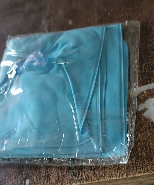 Comfortable Inflating Travel Pillow (34×21 Cm / 1 Pc / Mix Color)