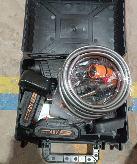 48V Double Battery Car & Washer Gun With 12.6v Charger