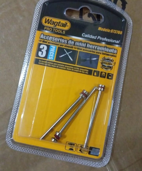 Cut-Off Wheel Screw Mandrels Shank Dia Cutting Disc Holder (3 Pcs Set)