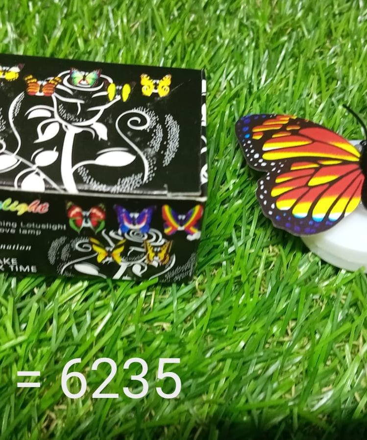 Elegant 3D butterfly night lamp for home decoration