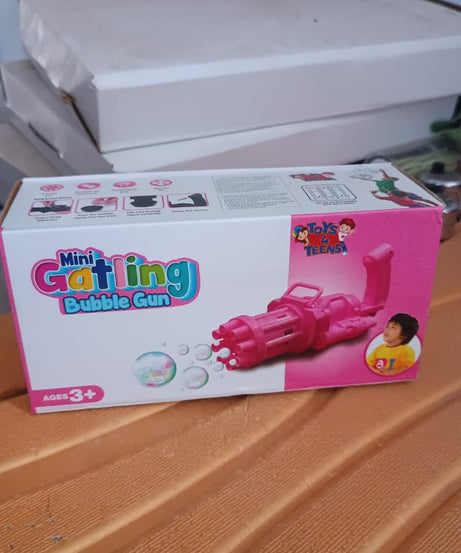 8-Hole battery operated Bubbles Gun Toys for Boys and Girls