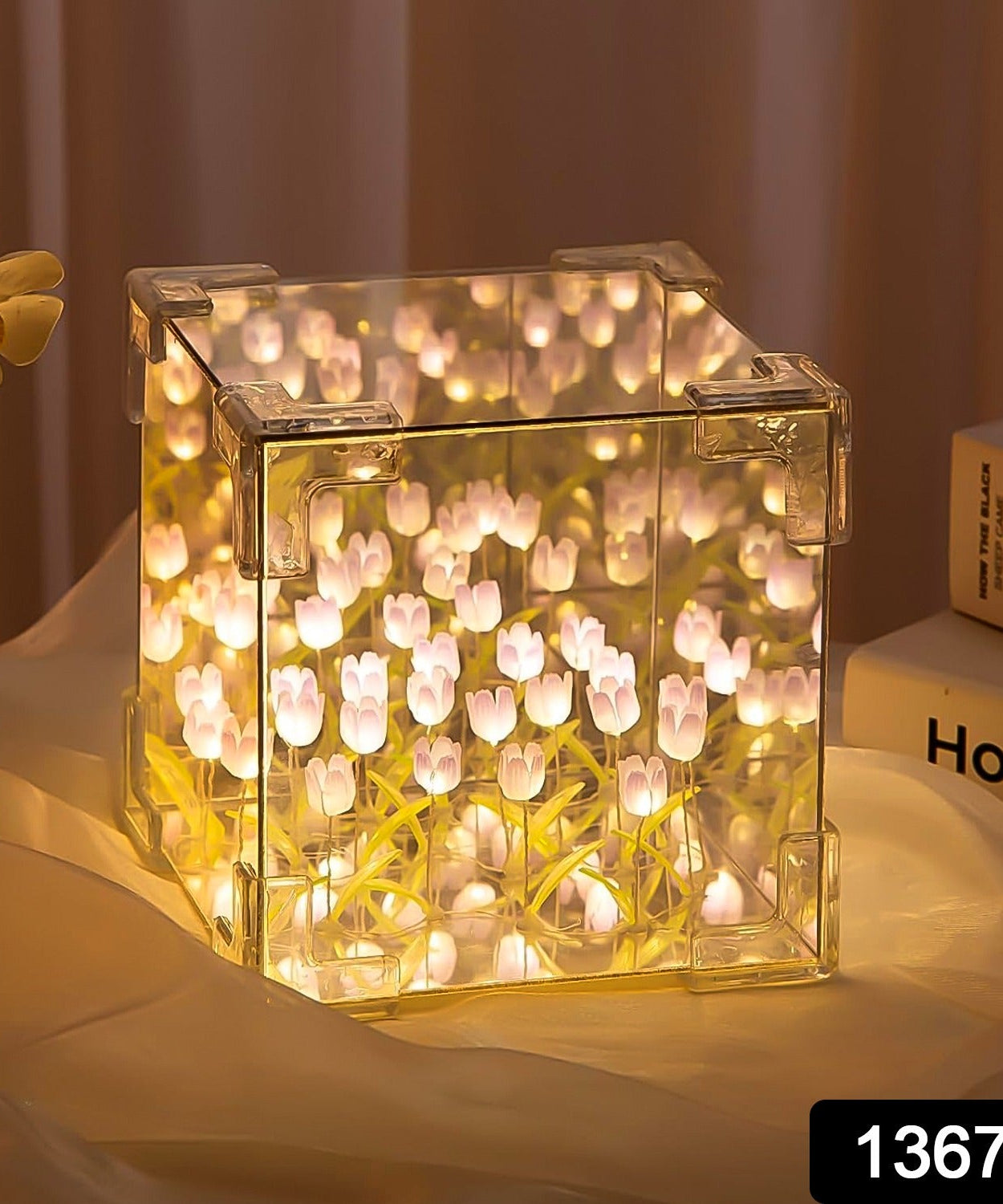 TulipGlow Cube