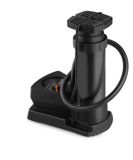 Mini foot pump for vehicles