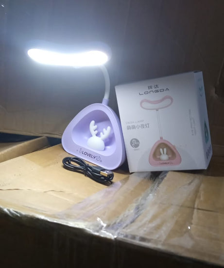 Cute Lovely LED Desk Light, LED Lamps Button Control (1 Pc)