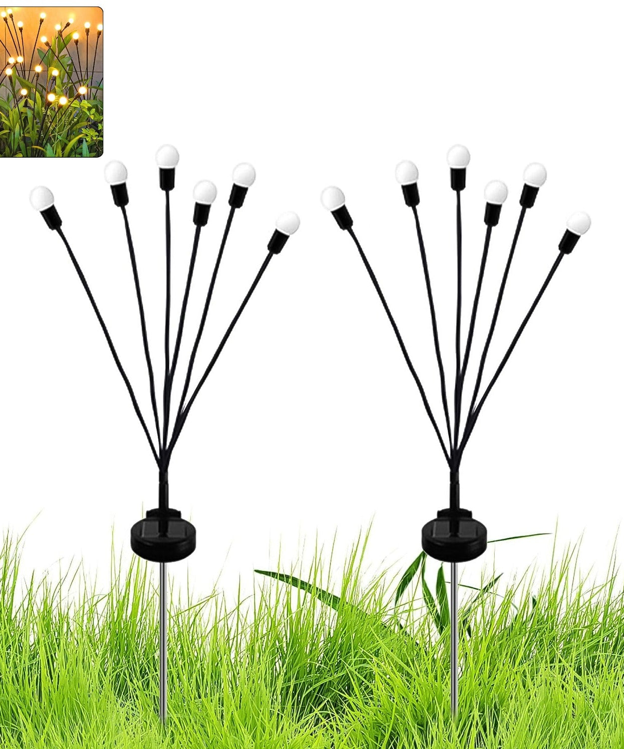 Firefly Effect Solar Garden Lights