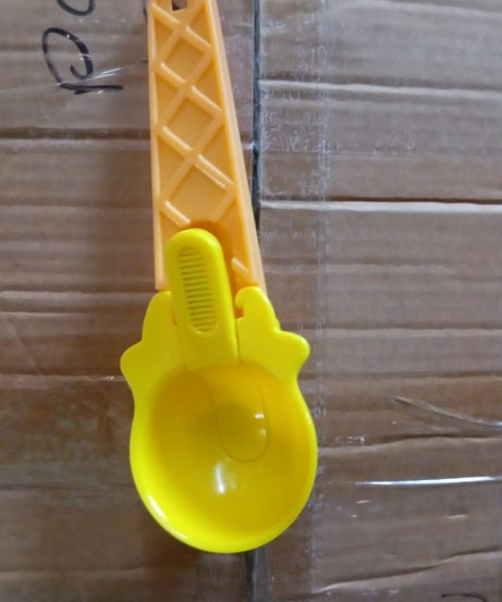1-Piece Plastic Ice Cream & Watermelon Scooper with Trigger Dipper