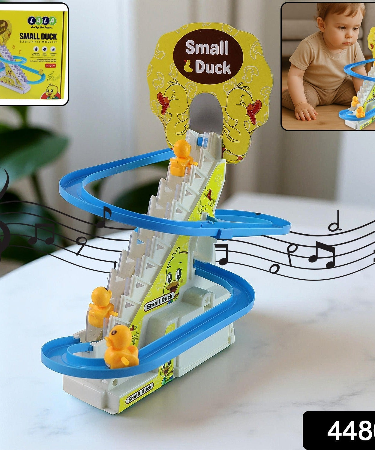 Happy Quack Stairs & Slide Adventure