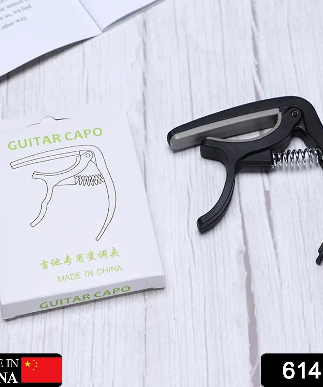 Guitar Capo with Pickup Stand, Soft for Acoustic and Electric Guitar Ukulele Mandolin Banjo Guitar Accessories