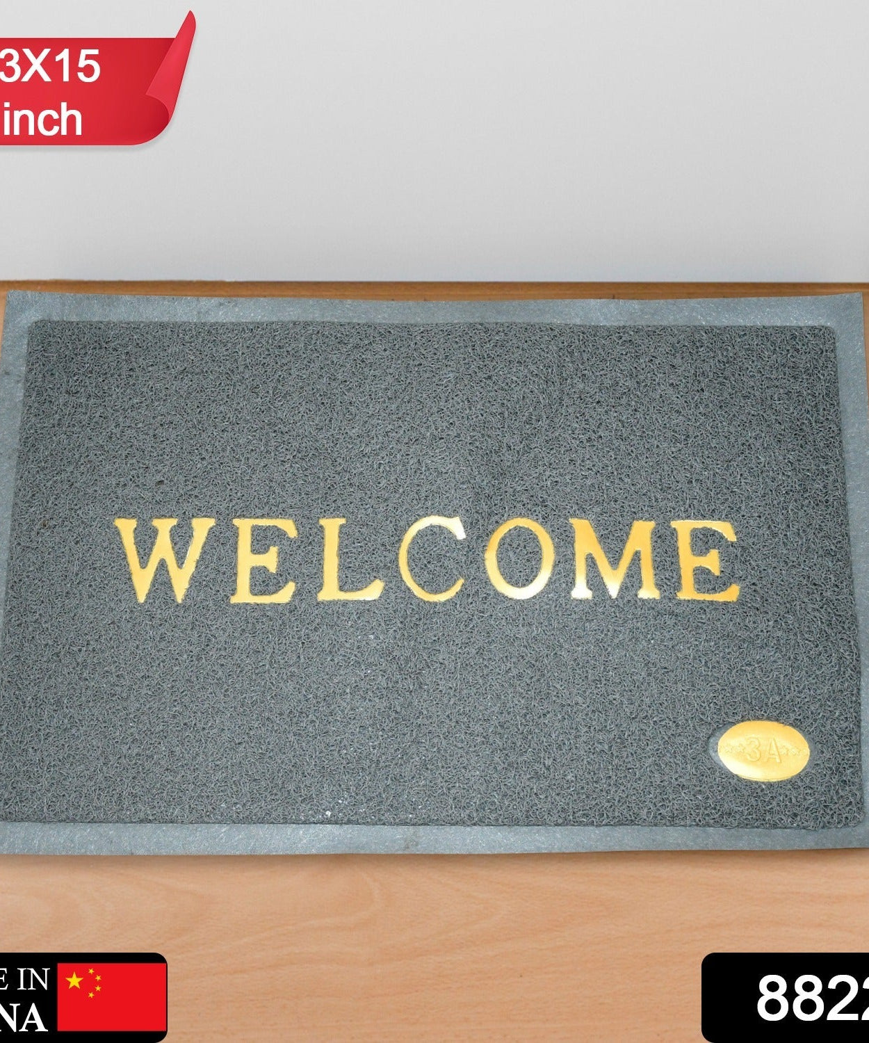 Welcome Door Mat for Home Entrance Outdoor Mat Anti Slip Heavy Duty and Waterproof | Easy to Clean for Entry For Bedroom, Living Room (23x15 Inch)