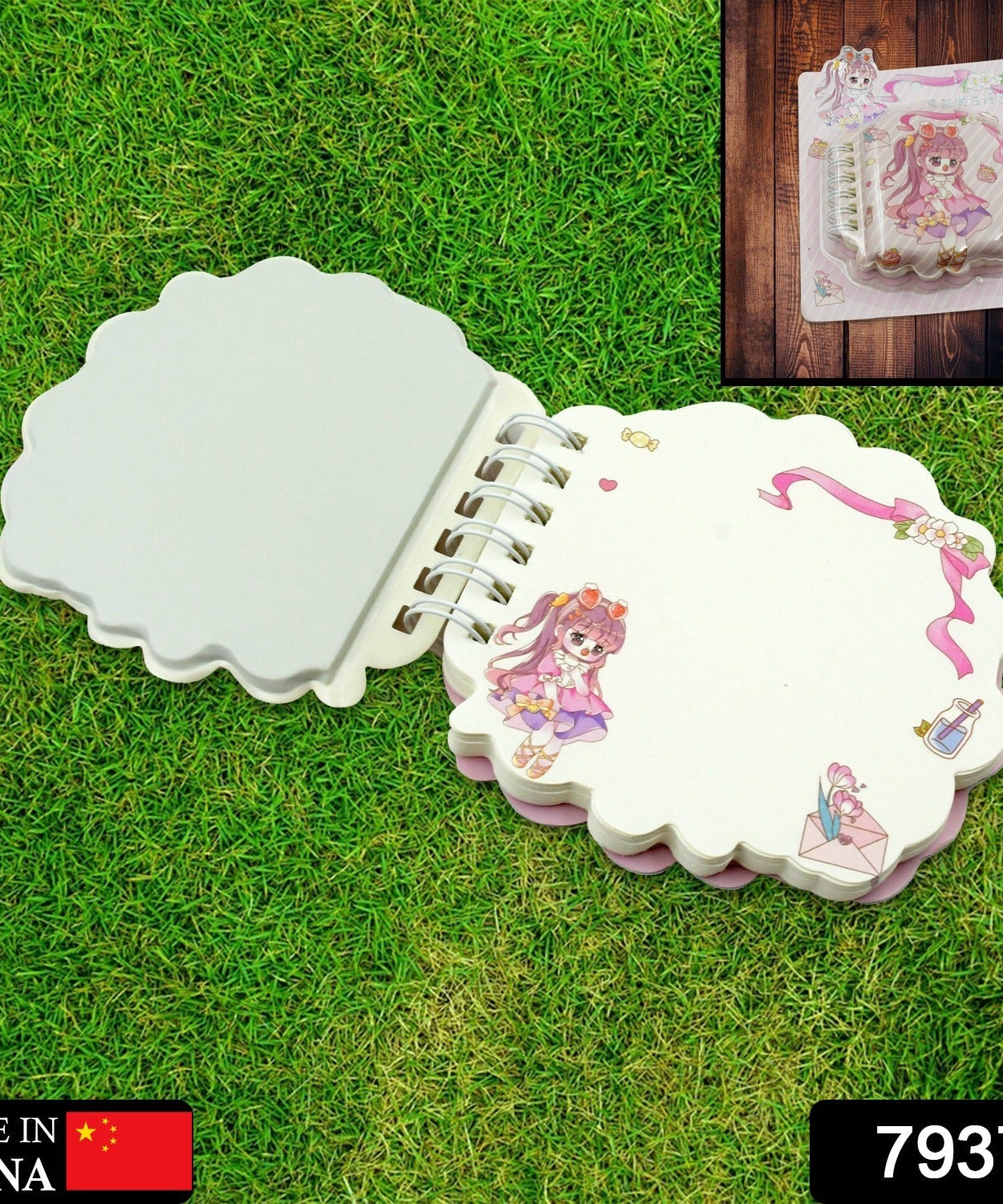 Adorable Cartoon Diary: Fun & Fancy Pages for Kids (Pocket Size, 1 Pc)