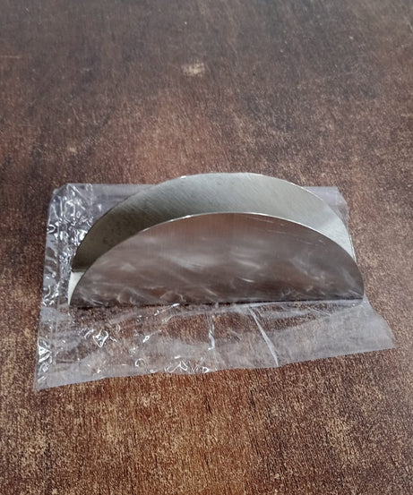 Stainless Steel Half-Moon Shaped Tissue Paper Napkin Holder Stand (1 Pc)