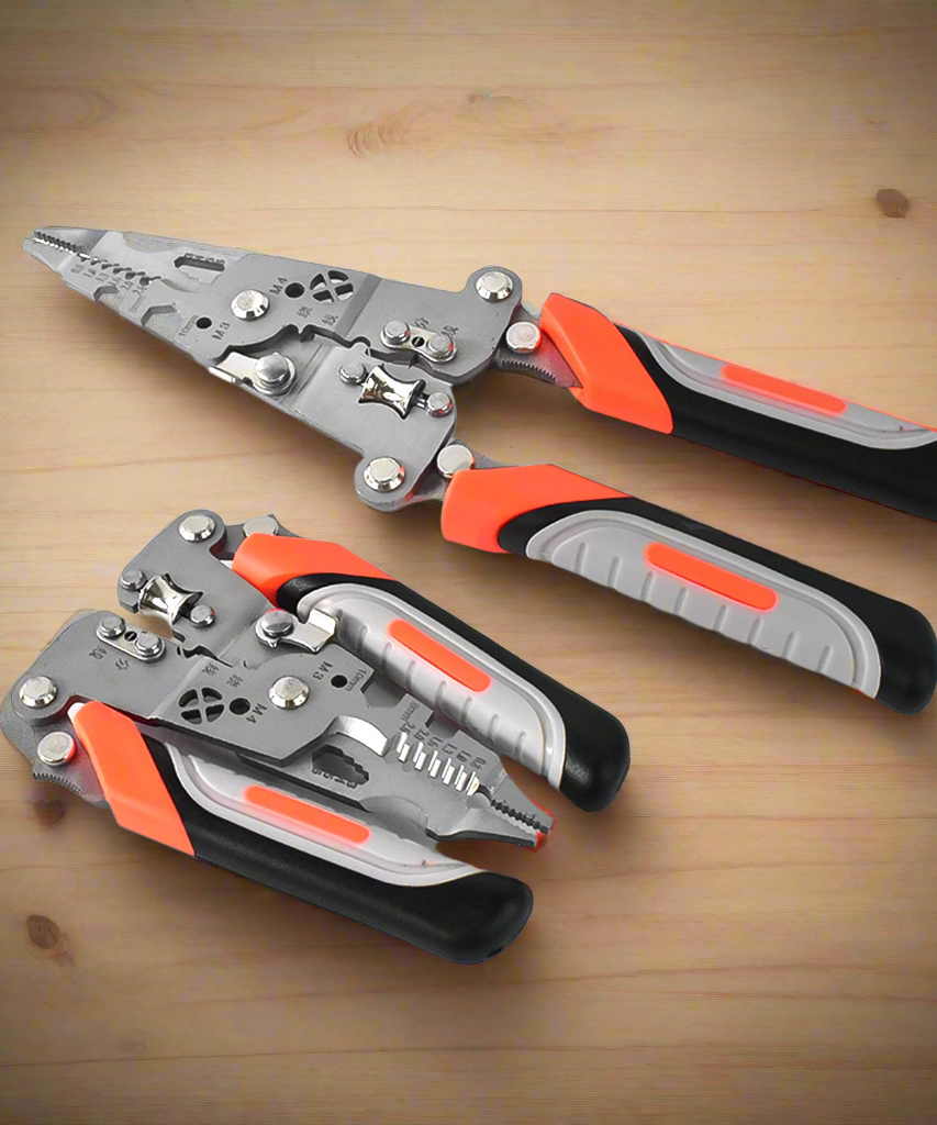 8 in 1 Wire Stripper Pliers, Soft Grip