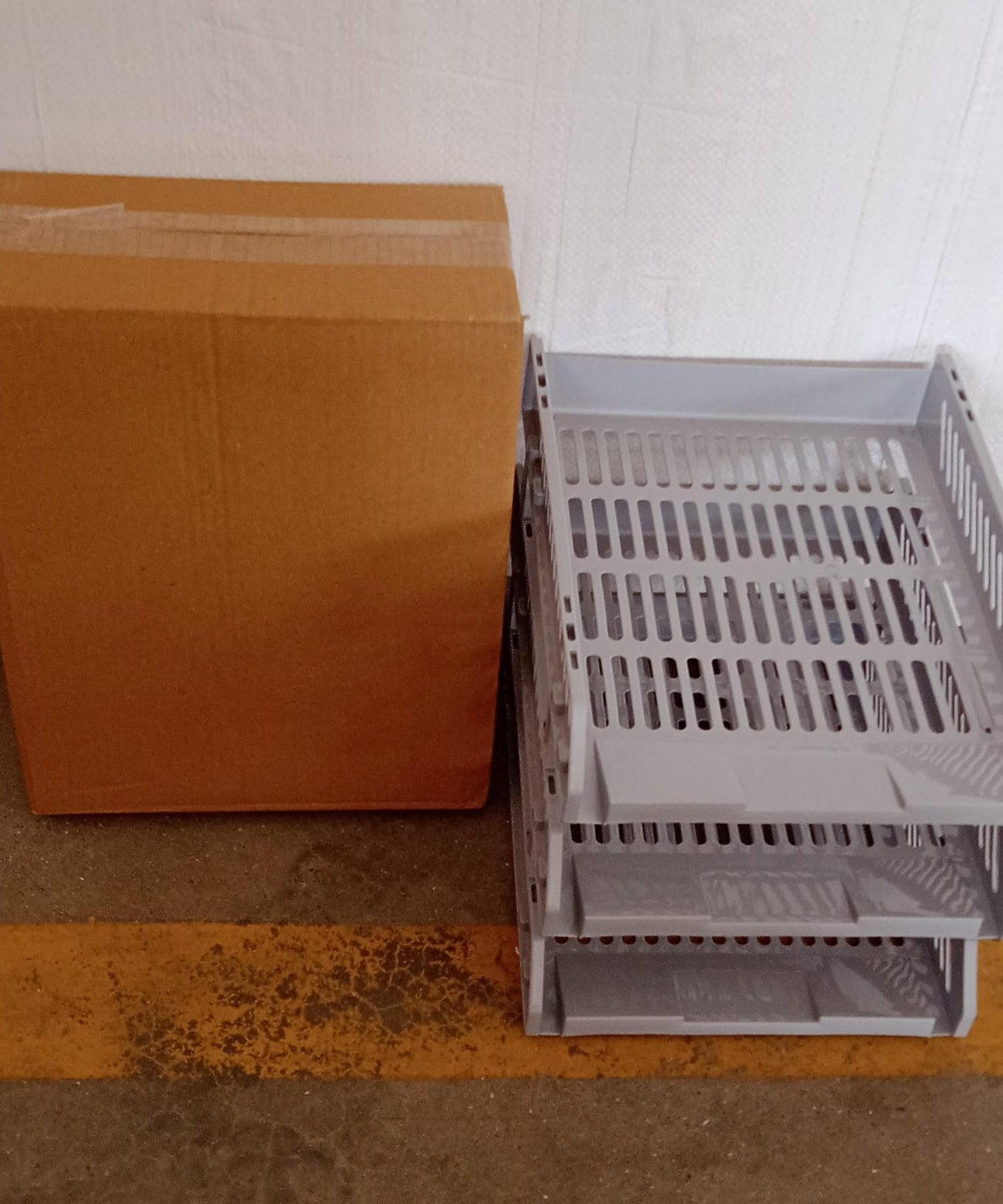 Multifunctional File Rack with Drawers: Desktop Storage for Office Supplies (4/3 Layers)