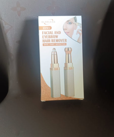 2-in-1 Eyebrow Razor & Painless Hair Shaver (1 Pc), Hair accessories