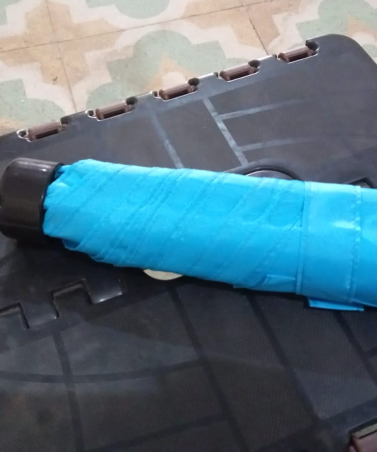 3-Fold Umbrella Summer Sun and Rain Protection Foldable Cute Umbrella || UV Protection Rain Sun Umbrella || Travel Accessories || Umbrella for Children, Girls, and Boys (1 Pc) 