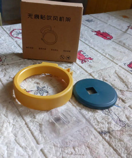 Wall Mount Hair Dryer Holder with Suction Cup, Plastic Wall Bracket for Bathroom, Beauty Salon / Home Use Self Adhesive Hair Dryer Stand Rack (1 Pc)