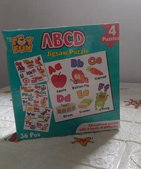 ABC learning puzzle set for children, bright and engaging