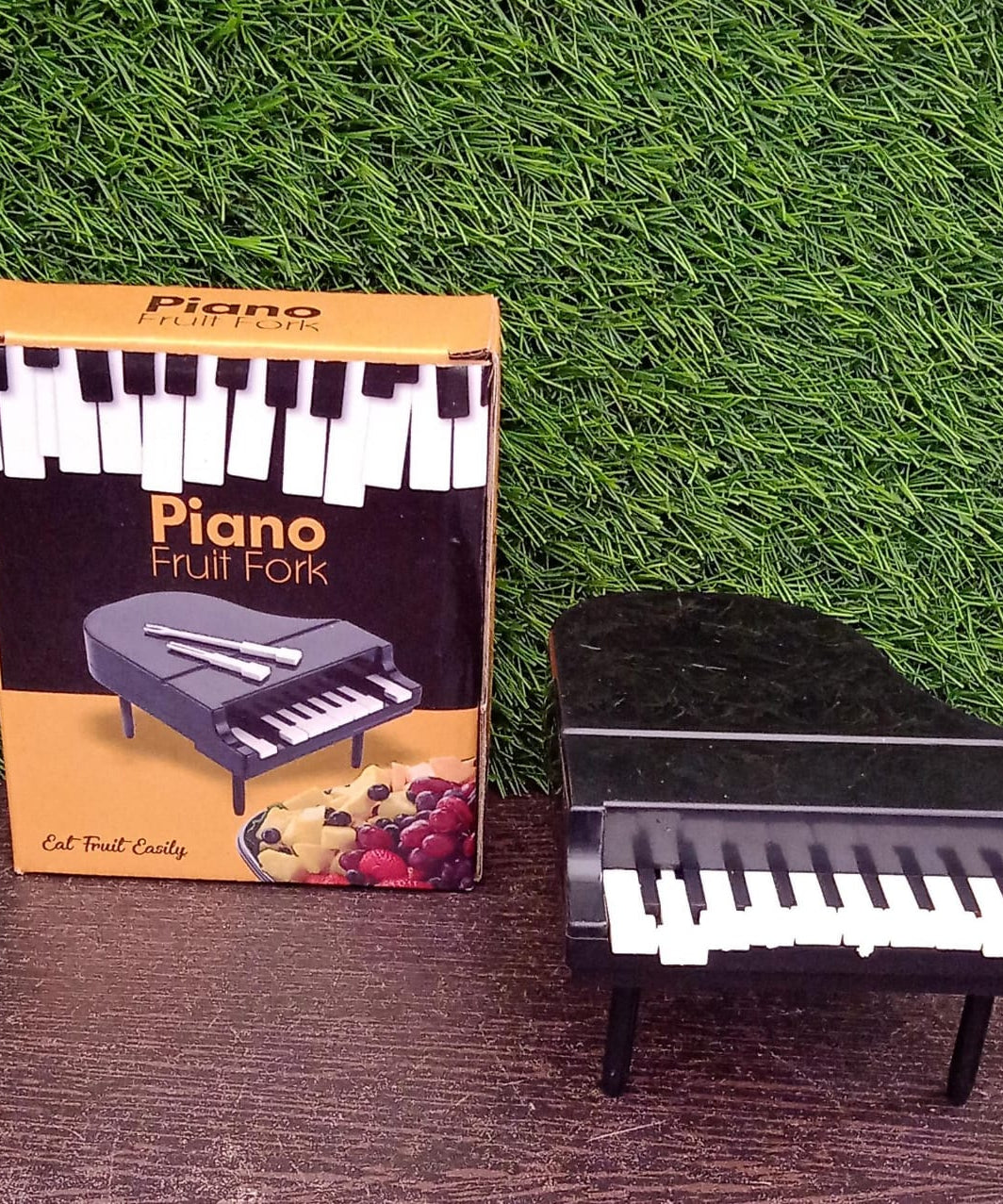 piano themed forks