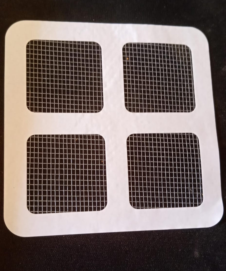 Window Screen Repair Tape (1 Pc / 4 × 4 Inch)
