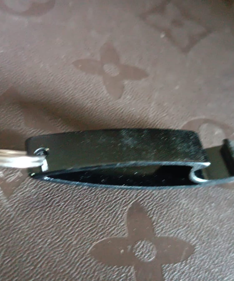 Metal Bottle Opener Keychain (1 Pc)