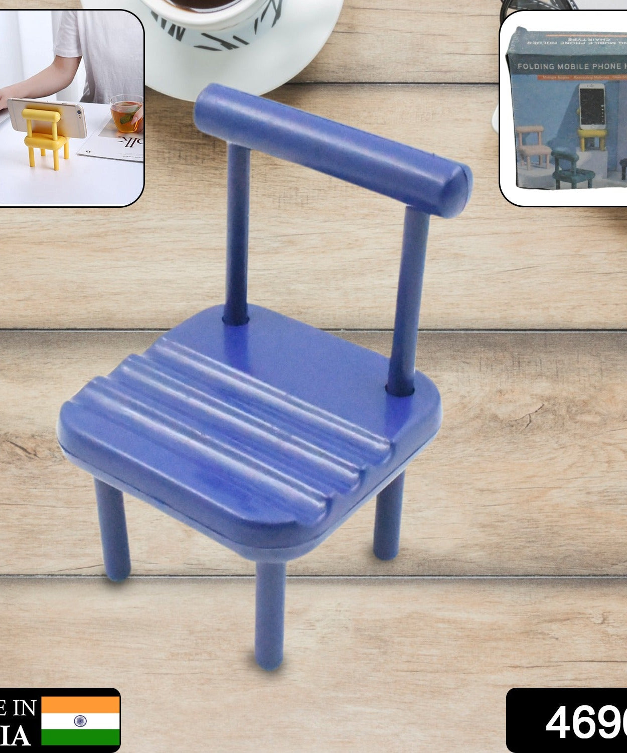 Mini Chair Phone Holder for All Mobile Phones (1 Pc)