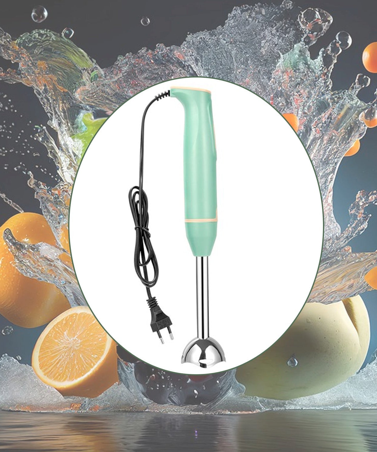 High-speed blender with ergonomic handle