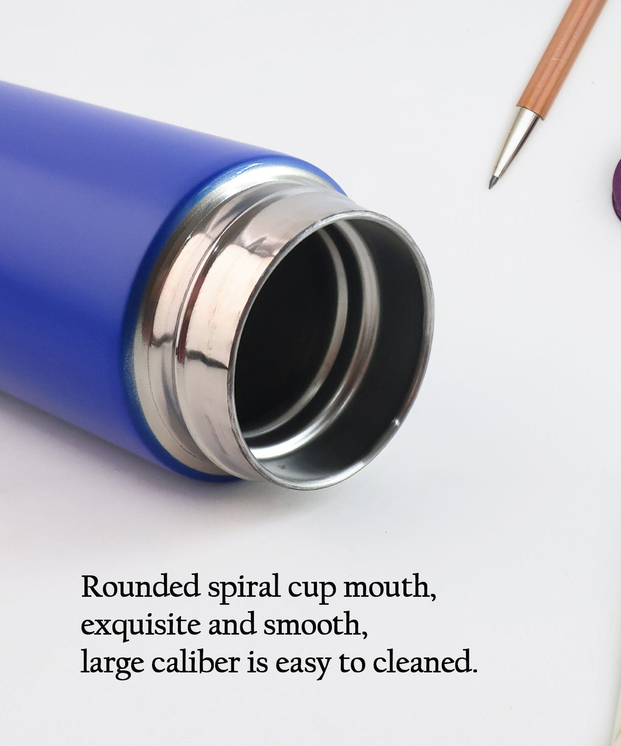 Blue Vacuum Insulated Water Bottle (1 Pc / 500ML)