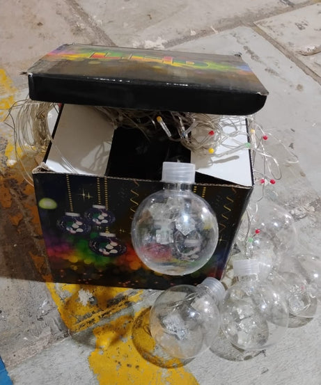 12  Wish Balls Window Curtain String Lights with 8 Flashing Modes Decoration for Home Decoration, Diwali & Wedding LED Christmas Light Indoor and Outdoor Light ,Festival Decoration (Plastic, Multi Color)