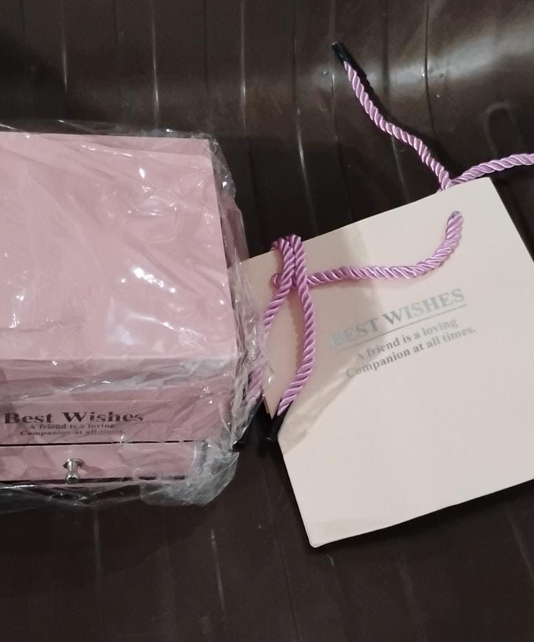 Preserved Eternal Rose Flower Gift Box Drawer with I Love You & Artificial 9 Pcs Rose (1 Set)