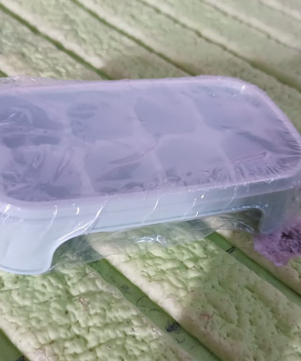 Ice Mold, 8 Grid Food Grade Portable Plastic Ice Tray (1 Pc / 15×8 Cm)