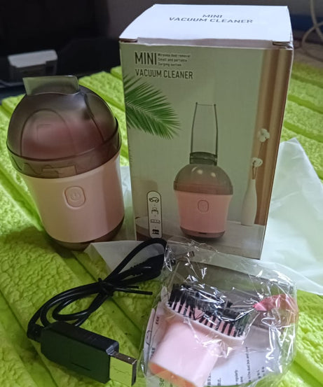 Handheld Vacuum Cleaner, Cordless Desktop Vacuum Cleaner One Button Switch for Office (1 pc)