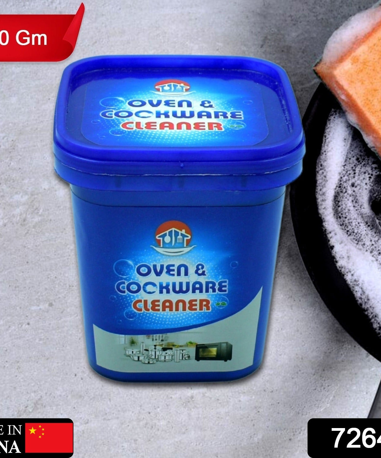 Universal Oven & Cookware Cleaner Powder – Stainless Steel, Pot Stain & Rust Remover